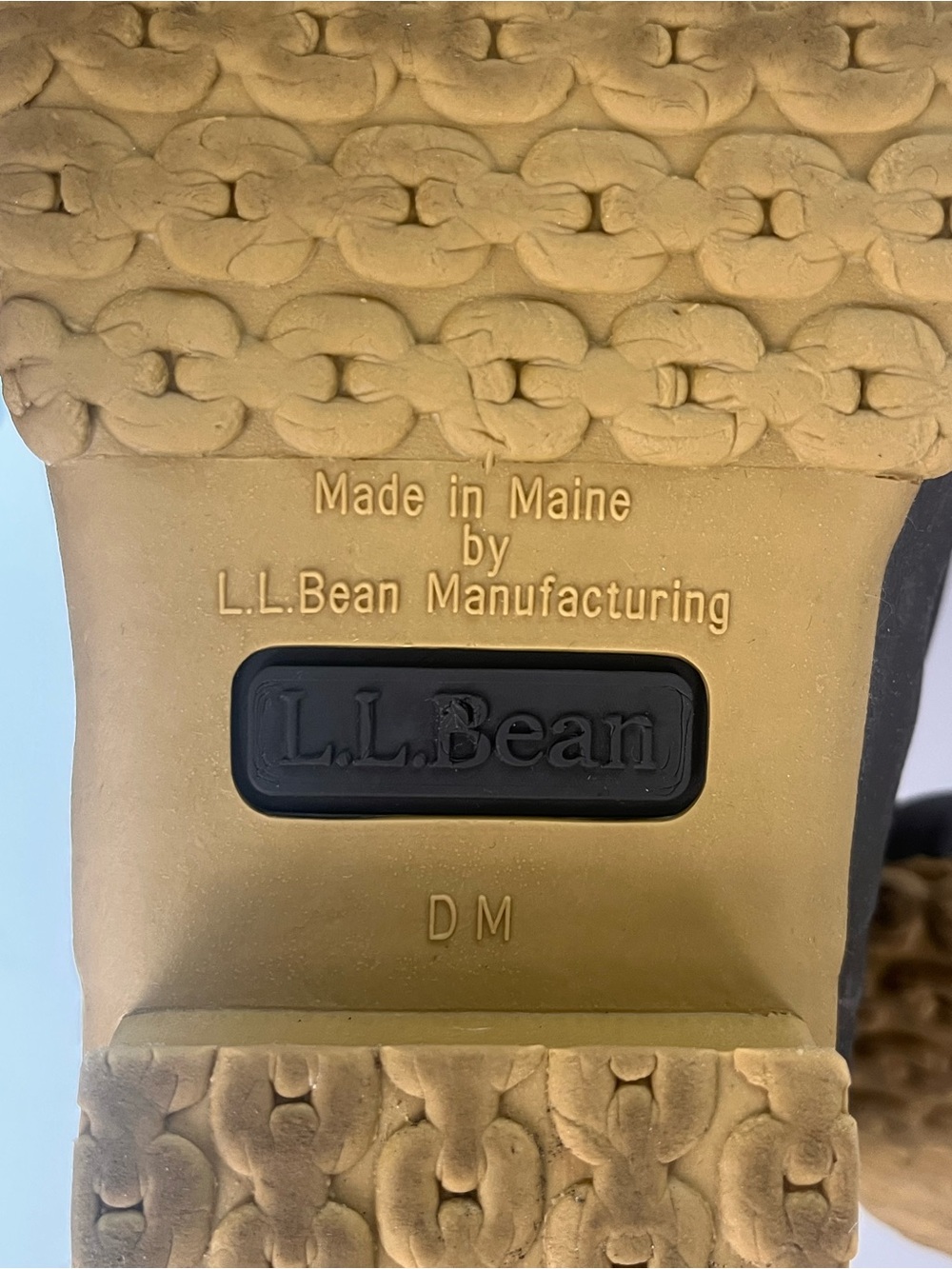 LL Bean Maine Hunting Boots Womens 7 Lace Up Gortex Lined Leather Rubber Classic - Picture 7 of 12